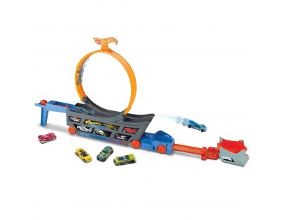 Mattel Hot Wheels Tahač a pojízdná Dráha - Poškozený obal