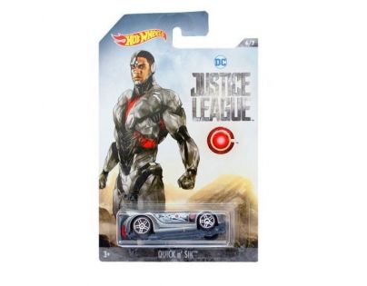 Mattel Hot Wheels tématické auto Justice League Quick n Sik