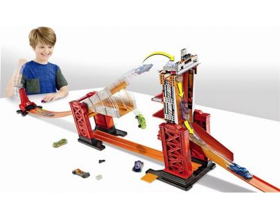 Mattel Hot Wheels Track builder Padací most