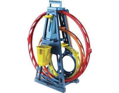 Mattel Hot Wheels track builder trojitá smyčka