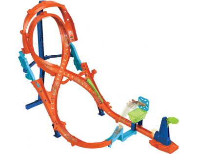 Mattel Hot Wheels Vertikální osmičková dráha