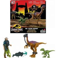 Mattel Jurassic World Alan Grant s dinosaury a doplňky