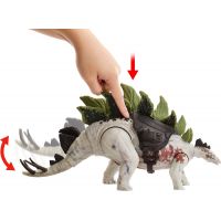 Mattel Jurassic World obrovský útočící Dinosaurus 35 cm Stegosaurus 5