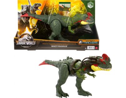 Mattel Jurassic World obrovský útočící Dinosaurus 35 cm Sinotyrannus