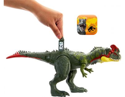 Mattel Jurassic World obrovský útočící Dinosaurus 35 cm Sinotyrannus