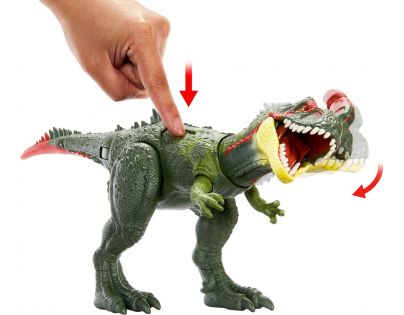 Mattel Jurassic World obrovský útočící Dinosaurus 35 cm Sinotyrannus