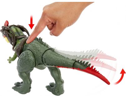 Mattel Jurassic World obrovský útočící Dinosaurus 35 cm Sinotyrannus