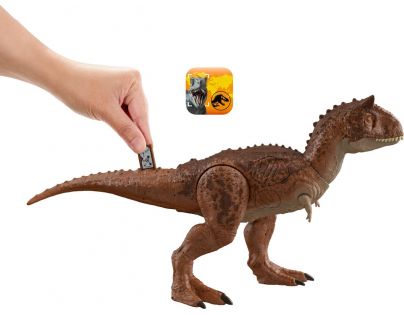 Mattel Jurassic World útočící Carnotaurus se zvuky 39 cm