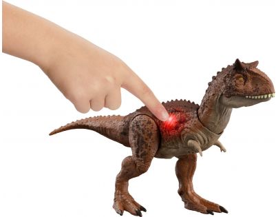 Mattel Jurassic World útočící Carnotaurus se zvuky 39 cm