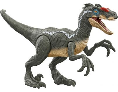 Mattel Jurassic World Velociraptor se světly a zvuky