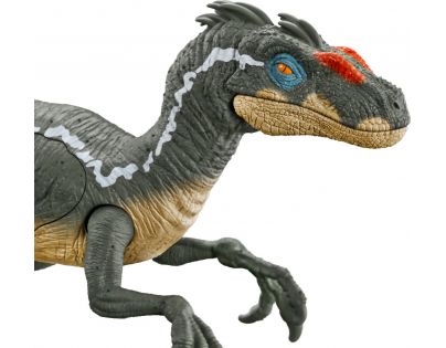 Mattel Jurassic World Velociraptor se světly a zvuky