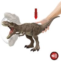 Mattel Jurassic World Zběsilý útok T-Rexe se zvuky 2