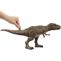 Mattel Jurassic World Zběsilý útok T-Rexe se zvuky 4