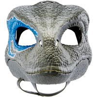 Mattel Jurský svět dino maska Velociraptor Blue 2