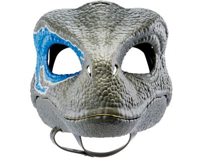 Mattel Jurský svět dino maska Velociraptor Blue