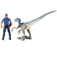 Mattel Jurský svět Dino příběh Velociraptor Blue a Owen 4