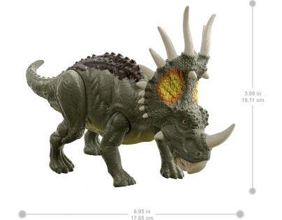Mattel Jurský Svět nezkrotně zuřivý dinosaurus Styracosaurus
