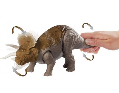 Mattel Jurský svět ohlušující řev Triceratops