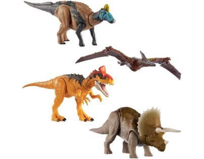 Mattel Jurský svět ohlušující řev Triceratops