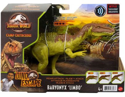Mattel Jurský svět ohlušující útok Baryonyx Limbo