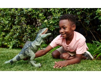 Mattel Jurský Svět řvoucí obří Giganotosaurus s reálnými zvuky - Poškozený obal