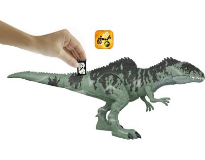 Mattel Jurský Svět řvoucí obří Giganotosaurus s reálnými zvuky - Poškozený obal