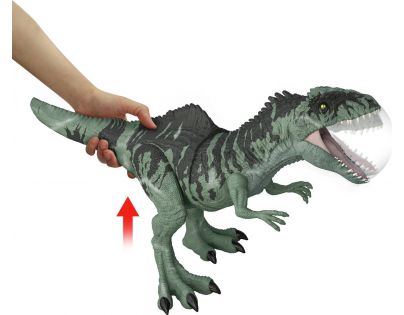 Mattel Jurský Svět řvoucí obří Giganotosaurus s reálnými zvuky - Poškozený obal