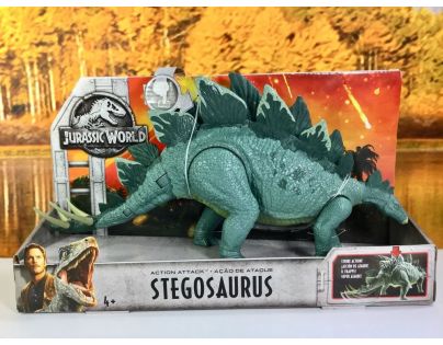 Mattel Jurský svět super úder Stegosaurus FMW88