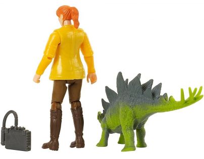Mattel Jurský svět Základní figurka Claire a Stegosaurus