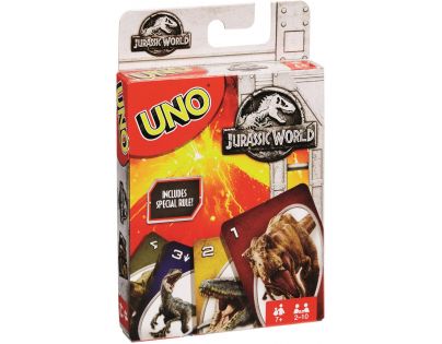 Mattel Jurský World UNO