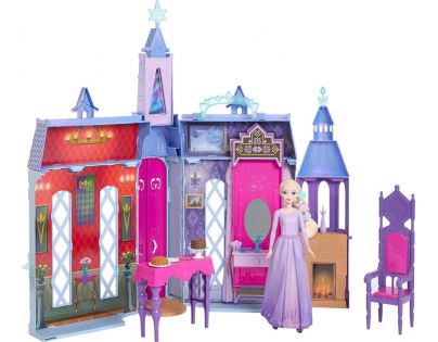 Mattel Ledové království Královský zámek Arendelle s panenkou