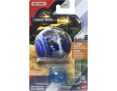 Mattel Matchbox Jurský svět dopravní prostředek Gyrosphere