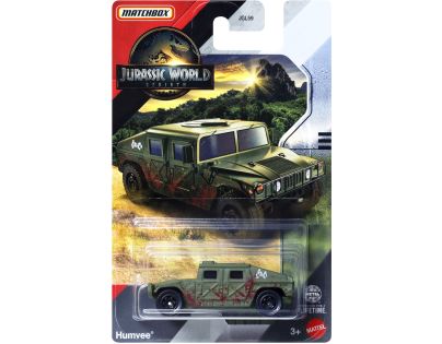 Mattel Matchbox Jurský svět dopravní prostředek Humvee
