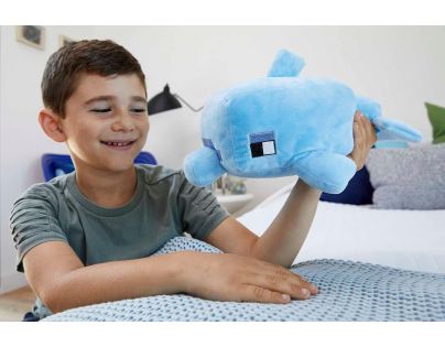 Mattel Minecraft 20 cm plyšák Dolphin