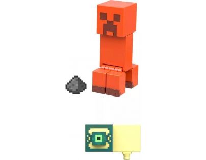 Mattel Minecraft Figurka Build a Portal Damaged Creeper 8 cm