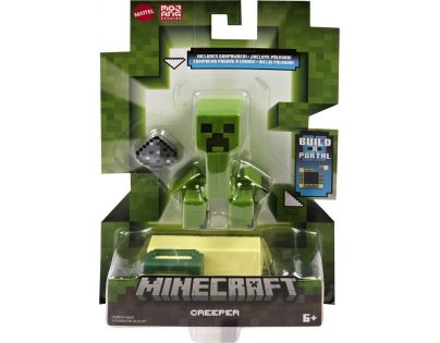 Mattel Minecraft 8 cm figurka Build a Portal Creeper