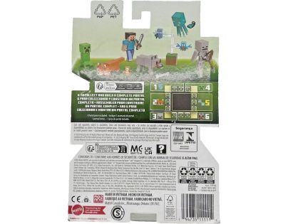 Mattel Minecraft 8 cm figurka Build a Portal Magic Mobs