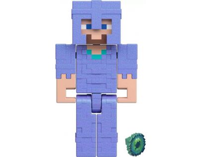 Mattel Minecraft 8 cm figurka Build a Portal Stronghold Steve