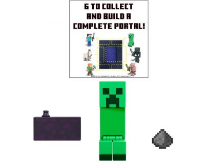 Mattel Minecraft 8 cm figurka Creeper green