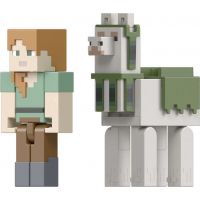 Mattel Minecraft 8 cm figurka dvojbalení Alex and Llama 4