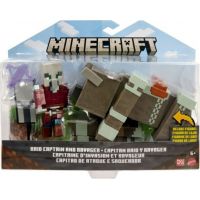 Mattel Minecraft Figurka 8 cm dvojbalení Raid Captain and Ravager 2