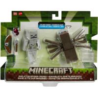 Mattel Minecraft 8 cm figurka dvojbalení Skeleton and Spider Jockey - Poškozený obal 5