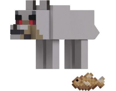 Mattel Minecraft 8 cm figurka Hostile Wolf