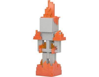 Mattel Minecraft 8 cm figurka Skeleton Flames and bow and arrow