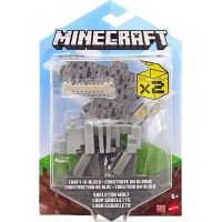 Mattel Minecraft 8 cm figurka Skeleton Wolf 2