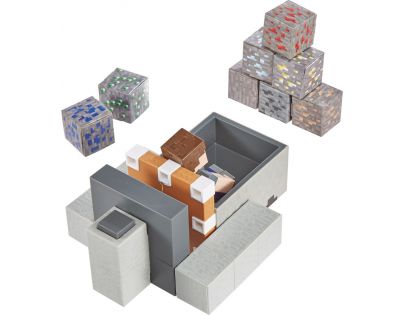 Mattel Minecraft 8 cm Minecart Mayhem
