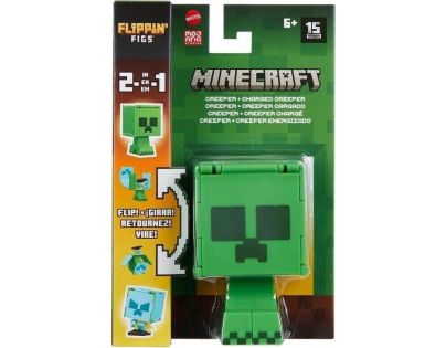 Mattel Minecraft Figurka 2 v 1 Creeper & Charged Creeper