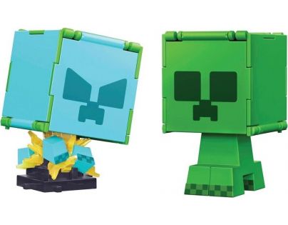 Mattel Minecraft Figurka 2 v 1 Creeper & Charged Creeper