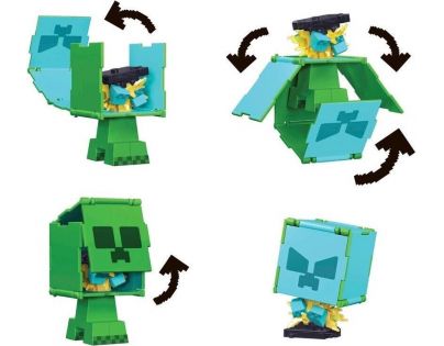 Mattel Minecraft Figurka 2 v 1 Creeper & Charged Creeper