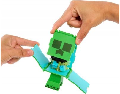Mattel Minecraft Figurka 2 v 1 Creeper & Charged Creeper